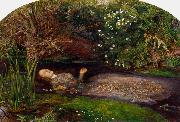Sir John Everett Millais Ophelia (mk09) Spain oil painting artist